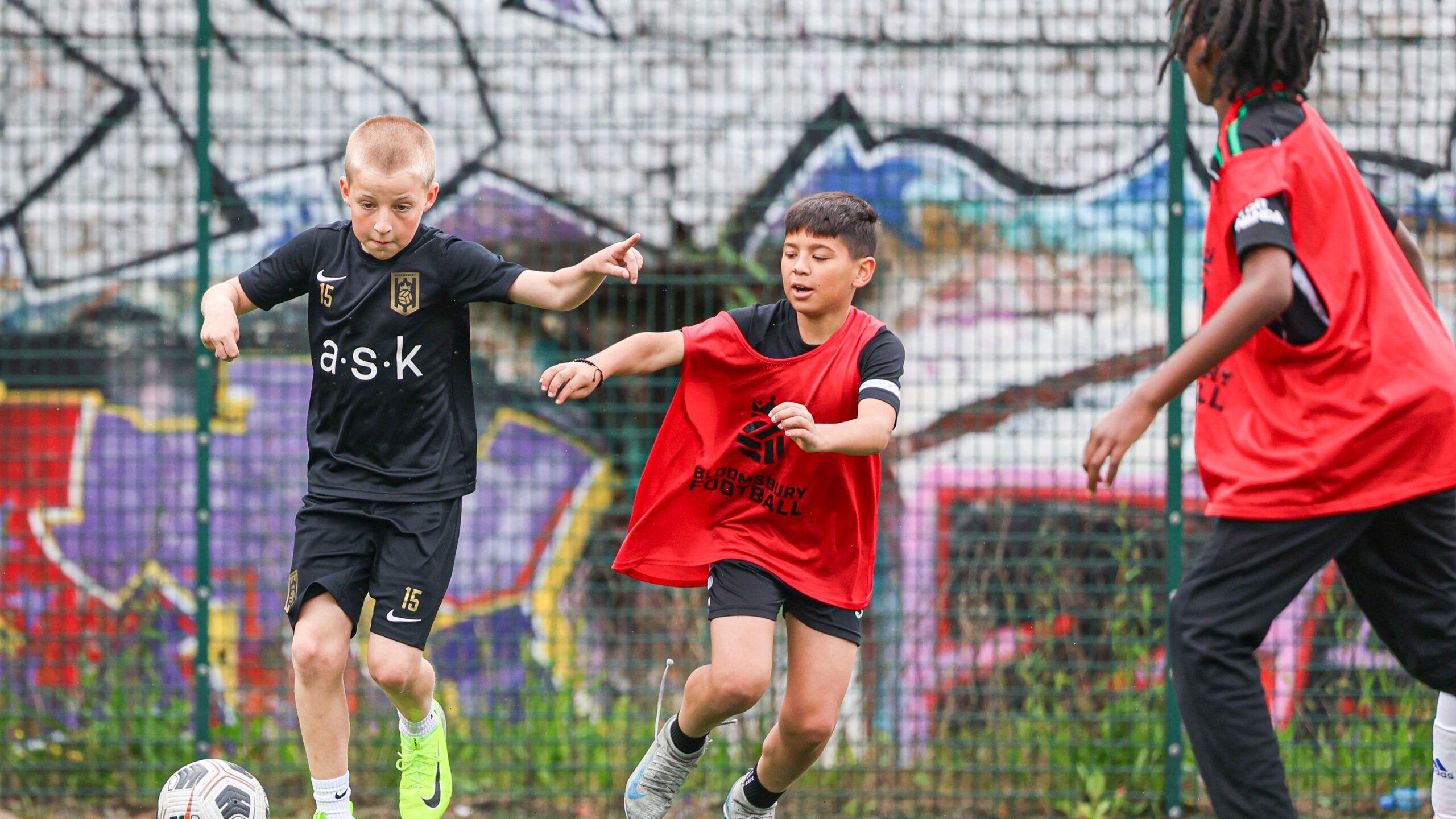 Bloomsbury Football Foundation players